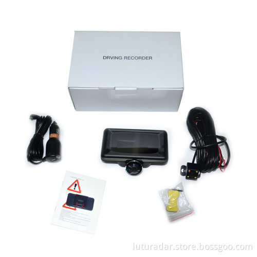IPS Touch Screen 360 degree panoramic dash cam 1080P fhd dual lens car camera dvr video recorder